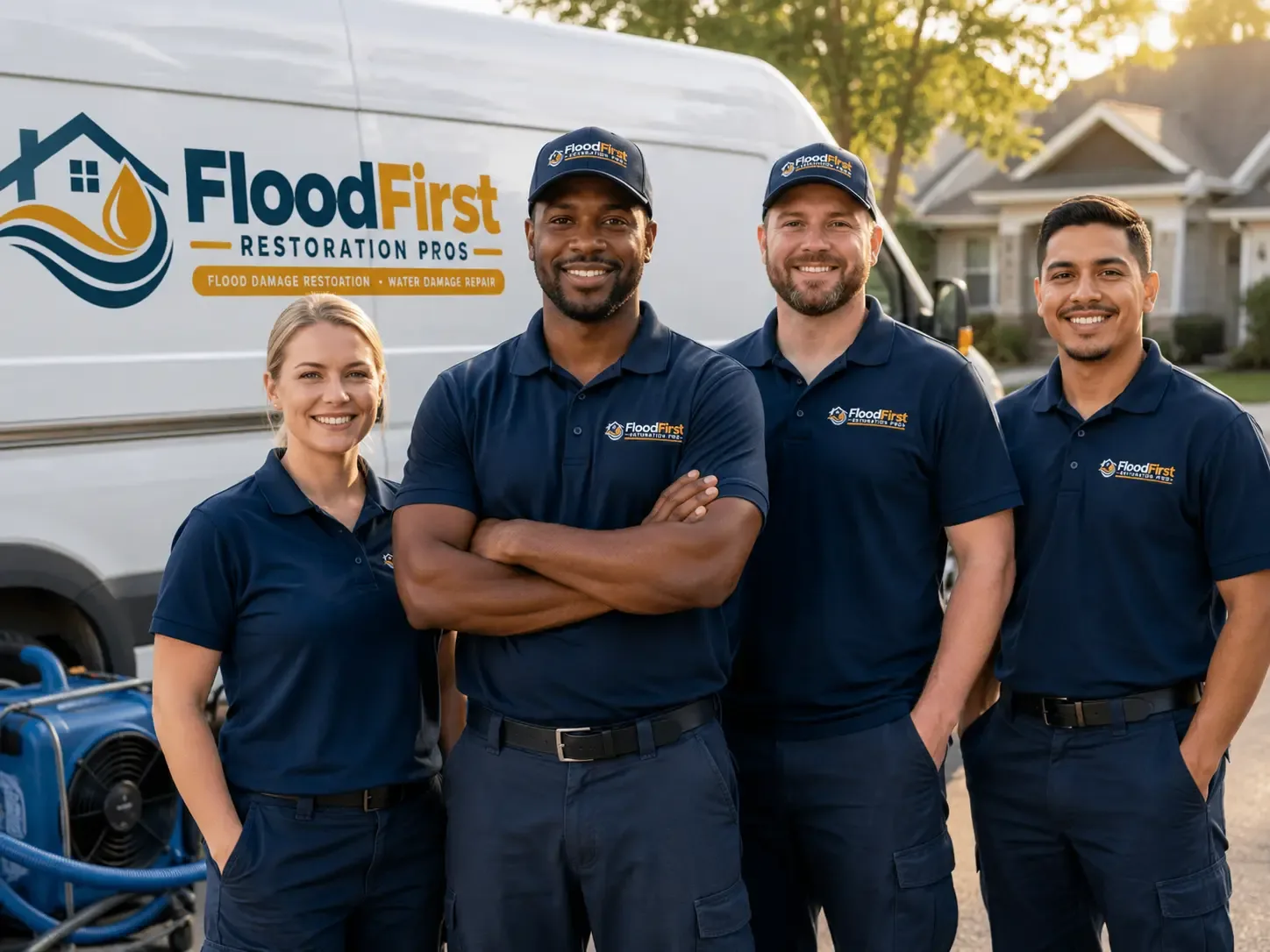 Flood Damage Restoration company in Goodfellow Afb, TX